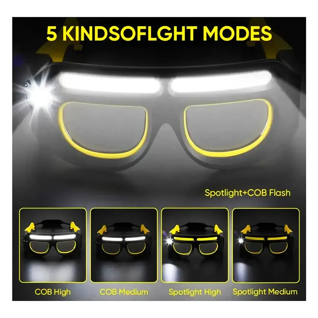 Linterna Frontal LED Recargable con Sensor de Movimiento 500 lm 3