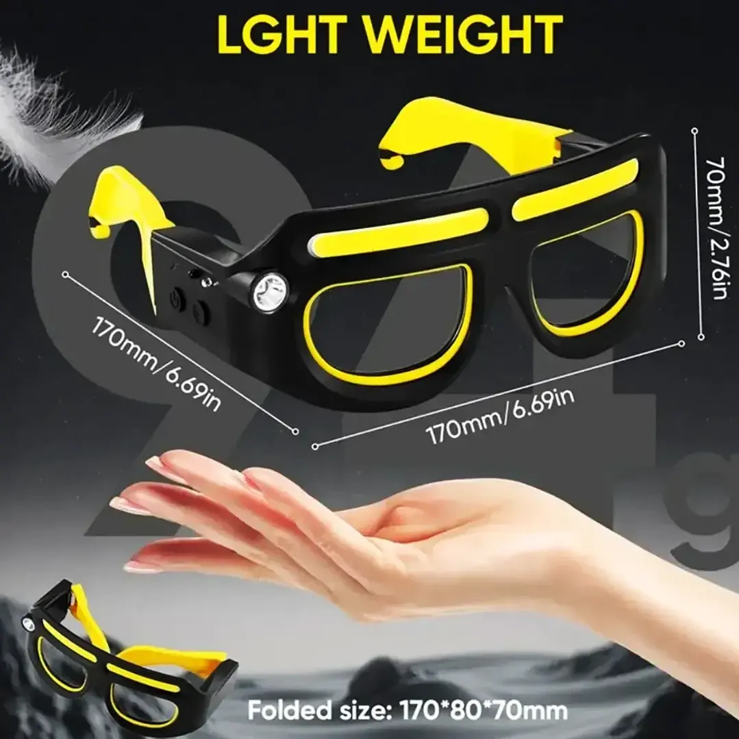 Linterna Frontal LED Recargable con Sensor de Movimiento 500 lm 8