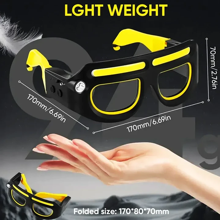 Linterna Frontal LED Recargable con Sensor de Movimiento 500 lm 8