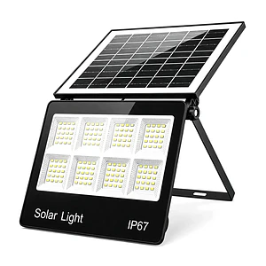 Foco Proyector Solar LED Exterior 250W IP67 con Control Remoto – Mcasa