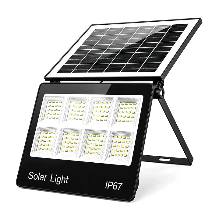 Foco Proyector Solar LED Exterior 250W IP67 con Control Remoto – Mcasa 1