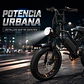 Bicicleta Eléctrica Fat Bike F1 800W 48V 13Ah Negra - Miniatura 4