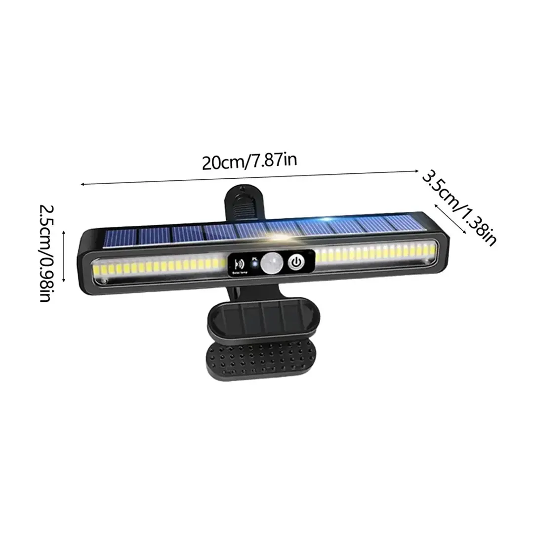 Foco Solar Exterior Sensor De Movimiento Con Click Mcasa 3