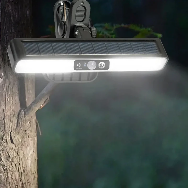 Foco Solar Exterior Sensor De Movimiento Con Click Mcasa 5