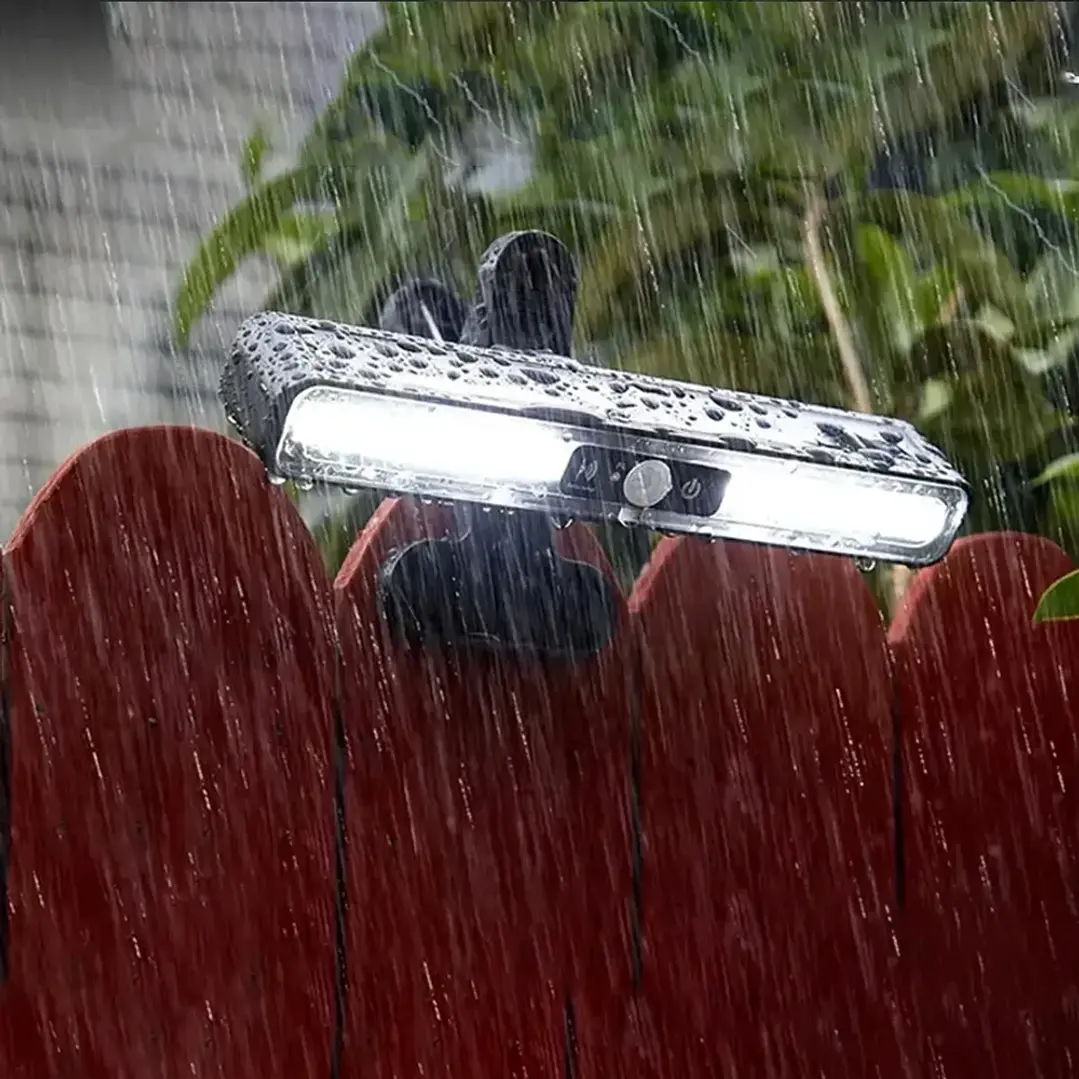 Foco Solar Exterior Sensor De Movimiento Con Click Mcasa 6