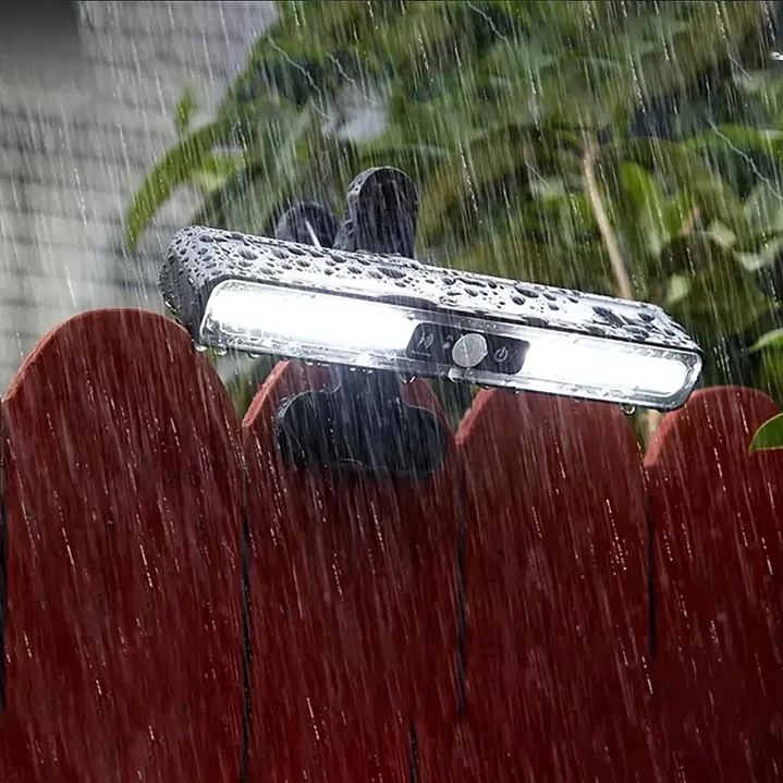 Foco Solar Exterior Sensor De Movimiento Con Click Mcasa 6