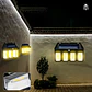 Foco Apliqué Solar 4 Lámparas Con Sensor De Movimiento Mcasa - Miniatura 7