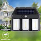 Foco Apliqué Solar 3 Filamentos Con Sensor Movimiento Mcasa - Miniatura 4