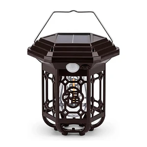 Lampara Solar Tipo Farol Vintage Sensor De Movimiento Mcasa