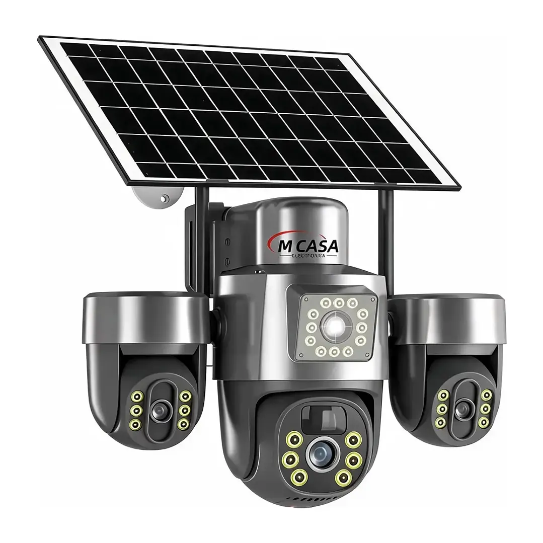 Cámara De Seguridad Solar Sim 4g Sirena App Yoosee Mcasa 1