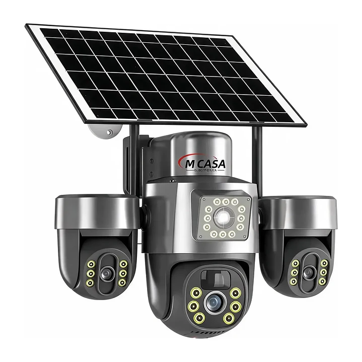 Cámara De Seguridad Solar Sim 4g Sirena App Yoosee Mcasa 1