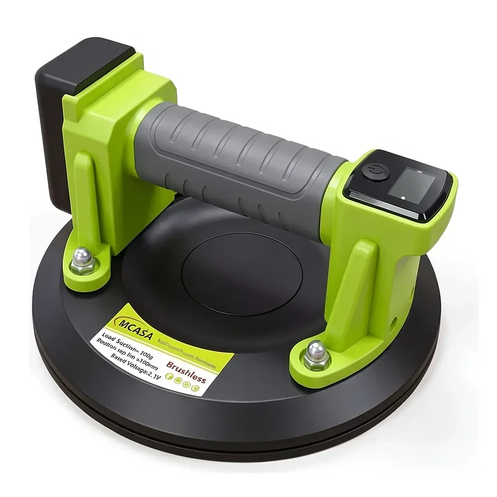Ventosa De Vacio Con Pantalla Digital Fuerza Succion 260kg 1