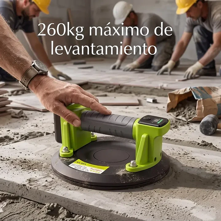 Ventosa De Vacio Con Pantalla Digital Fuerza Succion 260kg 6