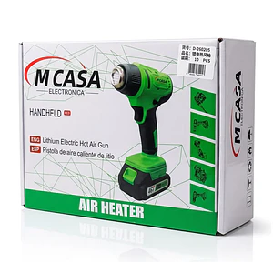 Pistola De Calor Inalámbrica Mcasa 48v, Temperatura 60°C