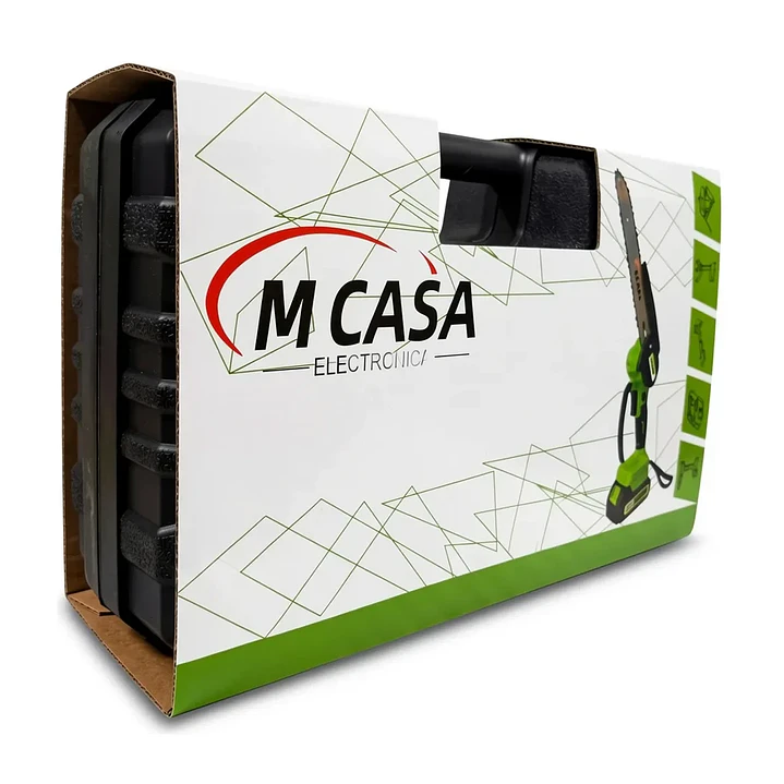 Mini Motosierra Inalámbrica 8 Pulgadas 48V 2000W MCASA con 2 Baterías 2