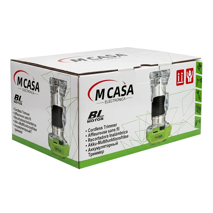 Fresadora Inalámbrica para Madera Mcasa Brushless Trimmer + 2 Baterías 2