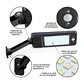 Foco Solar 60 Led Con Sensor De Movimiento C/remoto Mcasa - Miniatura 2