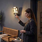 Foco Solar Led 6 Focos Con Sensor Movimiento C/remoto Mcasa  - Miniatura 7