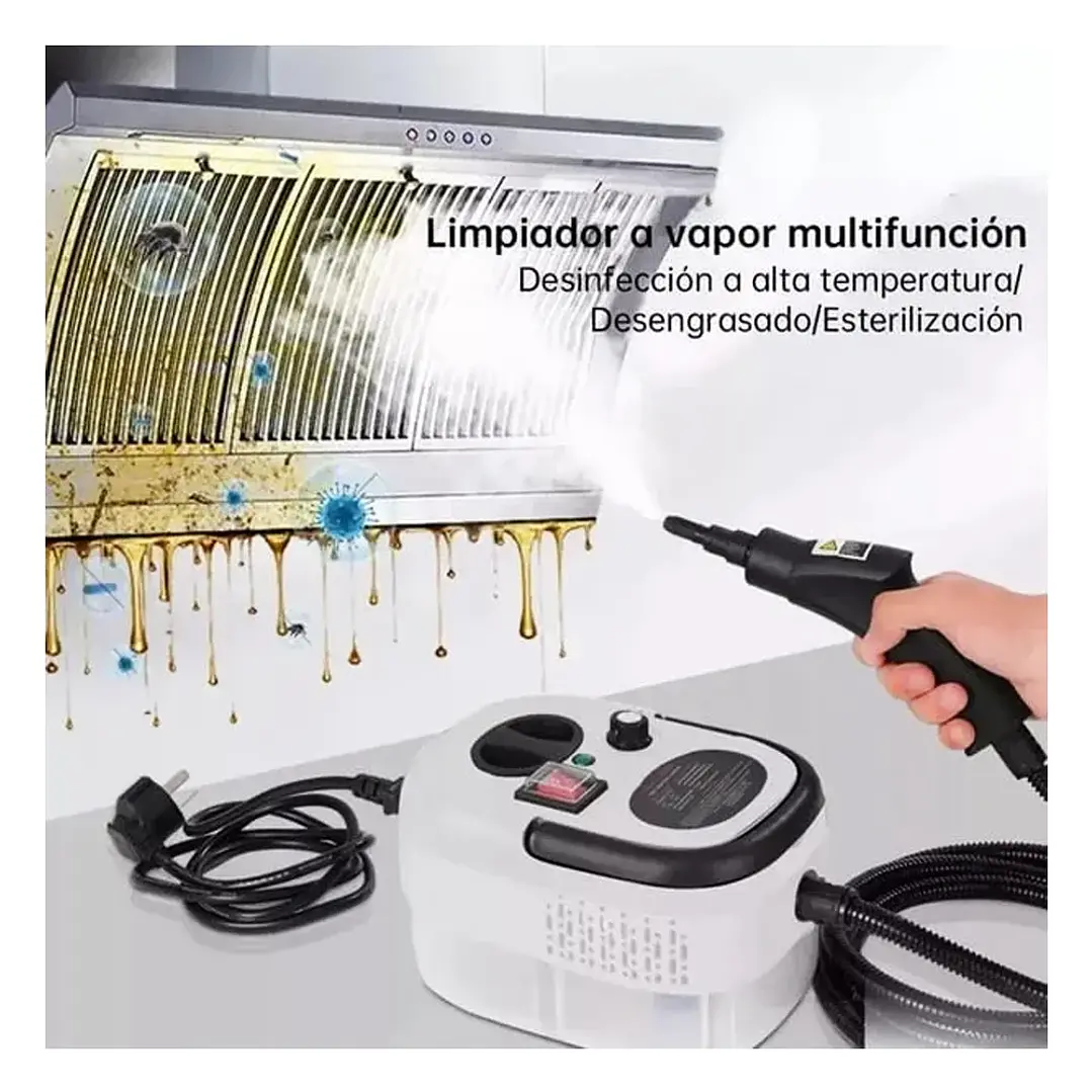 Limpiador a Vapor Portátil MCasa Professional 2500W Alta Presión 5