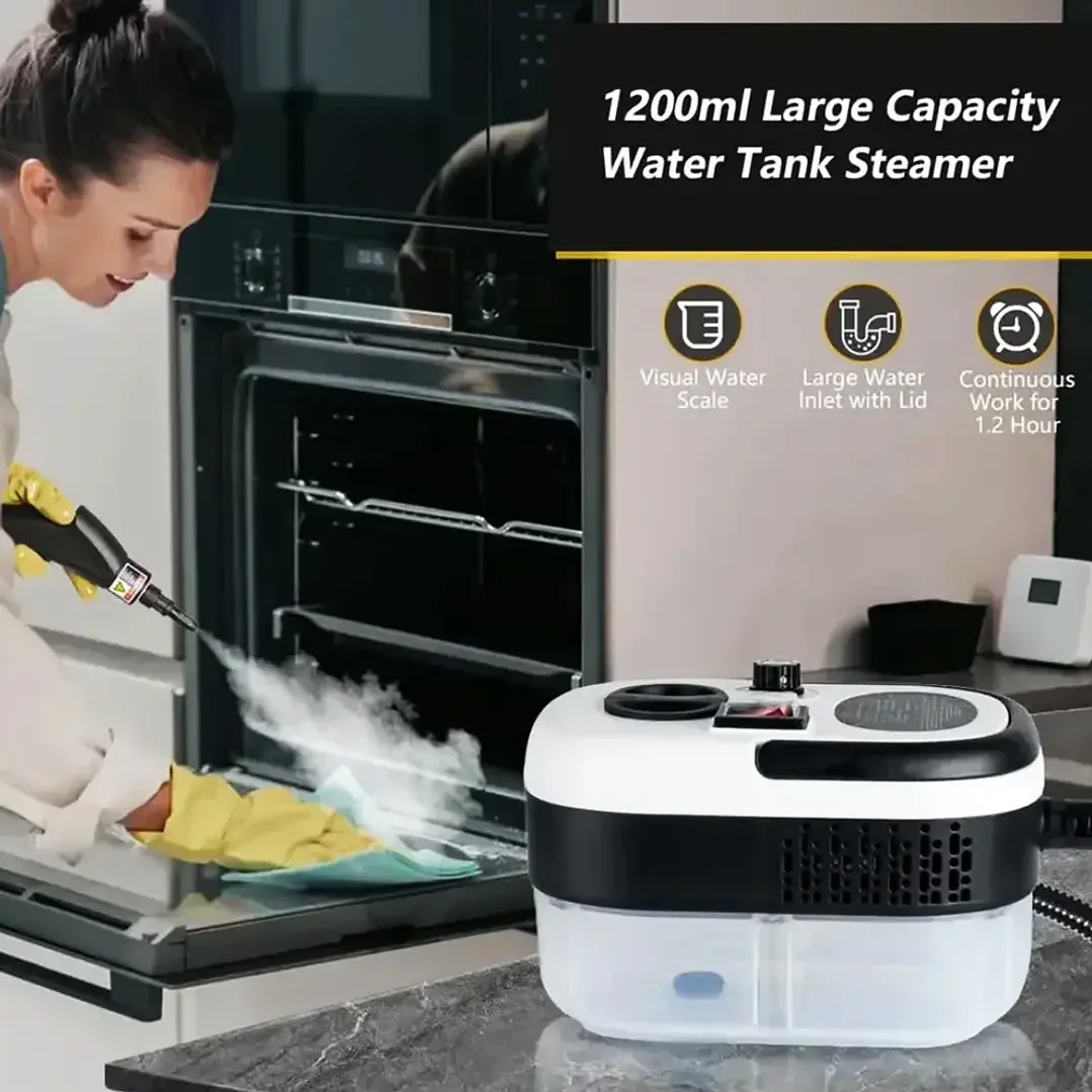 Limpiador a Vapor Portátil MCasa Professional 2500W Alta Presión 6