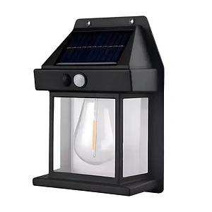 Lámpara Ampolleta Mcasa Aplique Solar Con Sensor Movimiento 