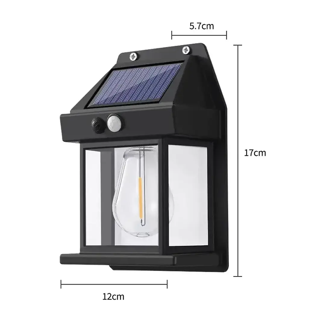 Lámpara Ampolleta Mcasa Aplique Solar Con Sensor Movimiento  2