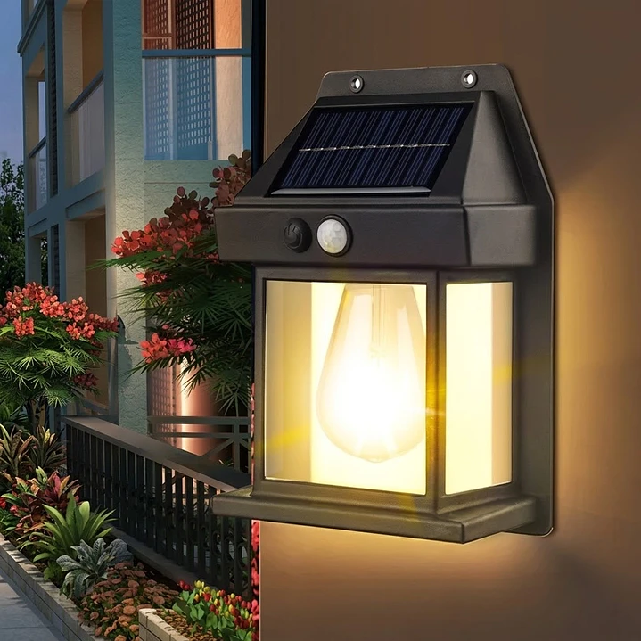 Lámpara Ampolleta Mcasa Aplique Solar Con Sensor Movimiento  3