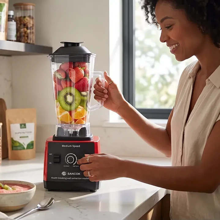 Juguera Licuadora Sanook 2.5l Blender Performace Mcasa 4500w 6