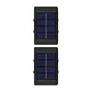 Pack X2 Lámparas Solares Aplique Muro Exterior 4 Leds Mcasa  - Miniatura 1