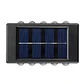 Pack X2 Lámparas Solares Aplique Muro Exterior 10 Leds Mcasa Agregar a favoritos - Miniatura 1