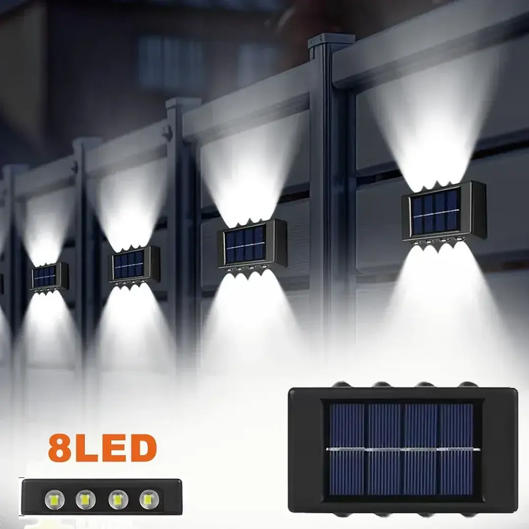 Kit 2 Luces Solares Led Para Jardín ,patio, Escaleras Mcasa 3