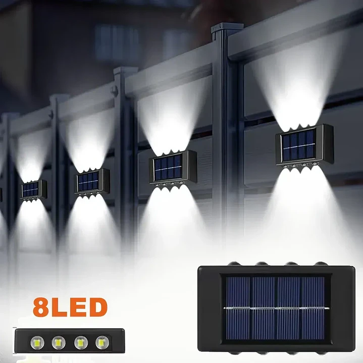 Kit 2 Luces Solares Led Para Jardín ,patio, Escaleras Mcasa 3