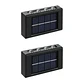Kit 2 Luces Solares Led Para Jardín ,patio, Escaleras Mcasa - Miniatura 1