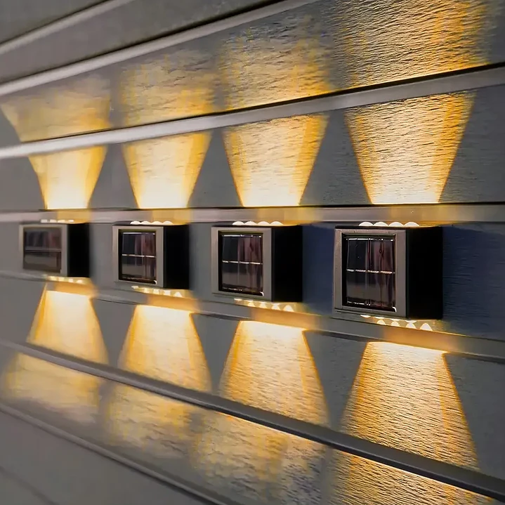 Kit 2 Luces Solares Led Para Jardín ,patio, Escaleras Mcasa 4