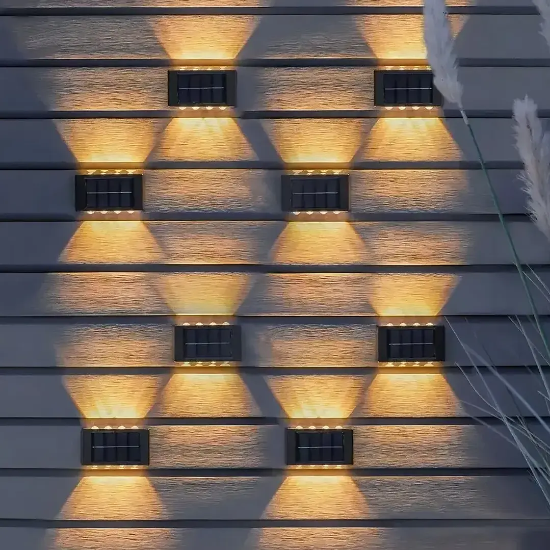 Kit 2 Luces Solares Led Para Jardín ,patio, Escaleras Mcasa 7