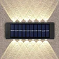 Pack X2 Apliques Solares de Muro con 12 LEDs Cálidas MCASA - Miniatura 6