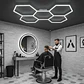 Lámpara LED Techo Hexagonal Mcasa 220V Iluminación Blanco Frío 4000K  - Miniatura 5