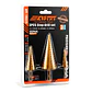 Set Brocas Escalonadas Step Drill Mcasa 4-12mm de Acero para Taladro - Miniatura 1