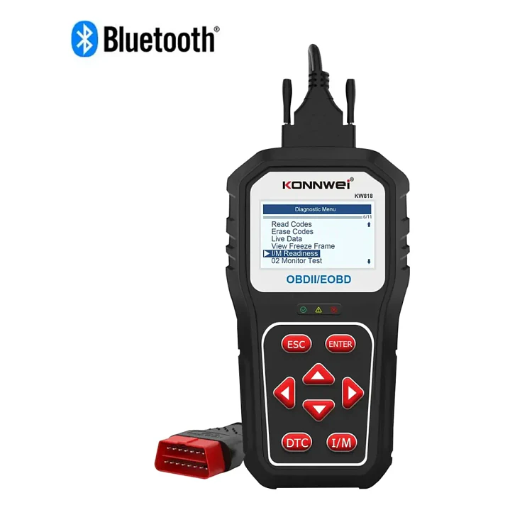 Konnwei KW818 Escáner Automotriz Multimarca OBD2 en Español 5