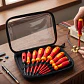 Set De 9 Destornilladores Magneticos Con Probador Mcasa  - Miniatura 6