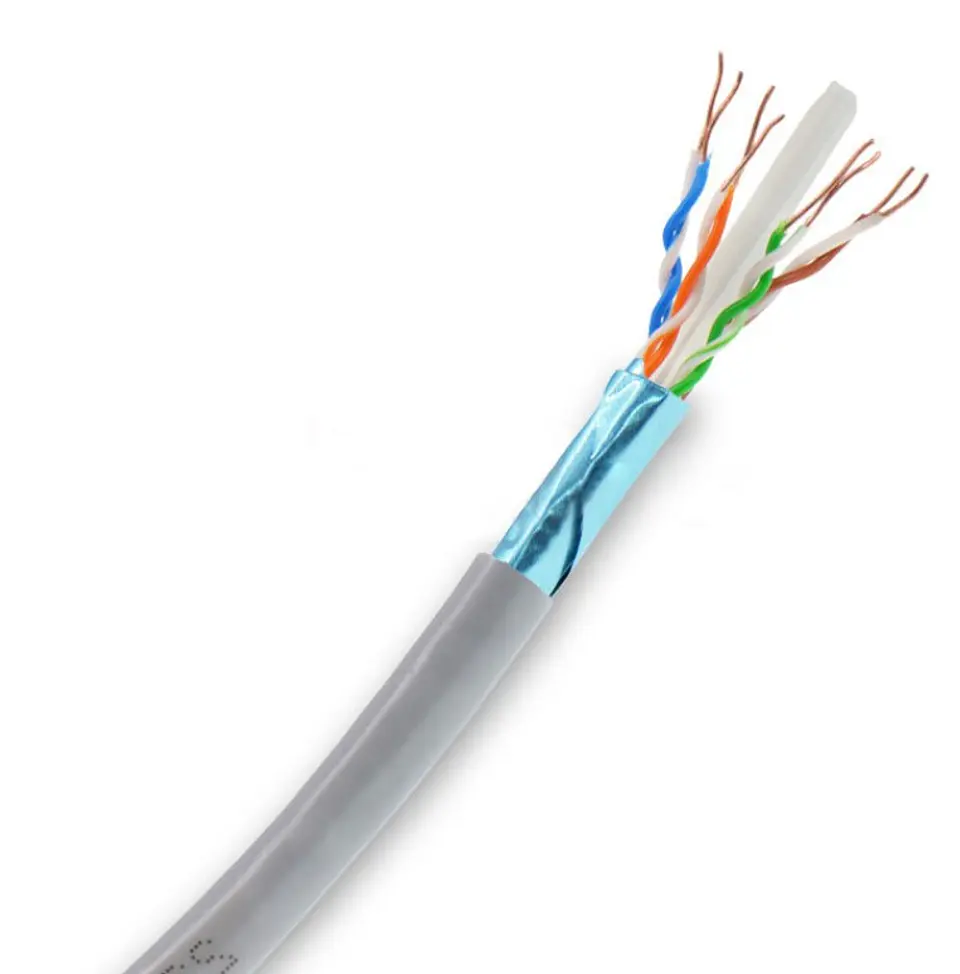 Cable de Red Cat6 FTP CCA VCOM – Rollo 305 mt 3