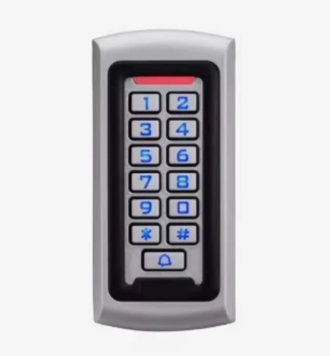 Teclado de control de acceso metálico