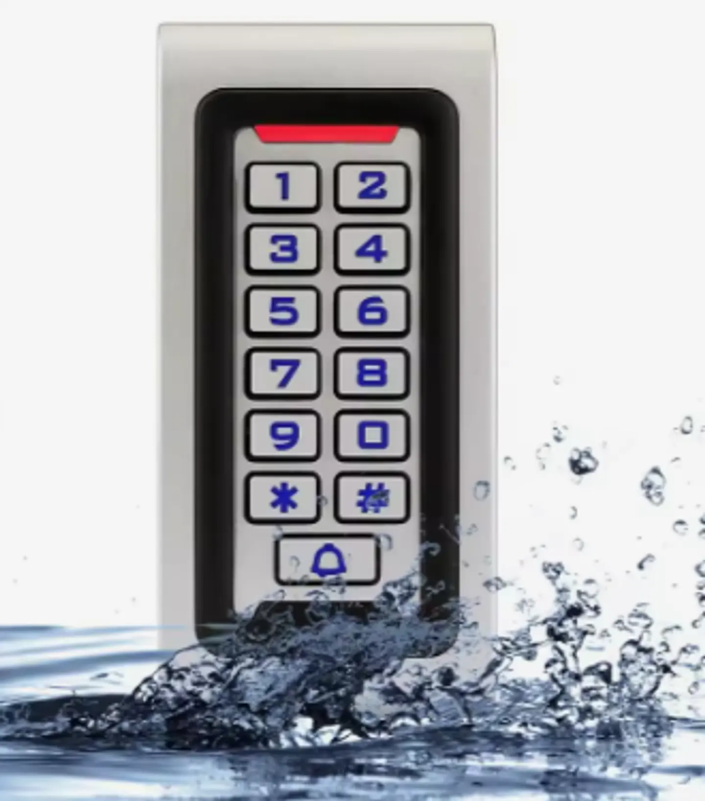 Teclado de control de acceso metálico 2