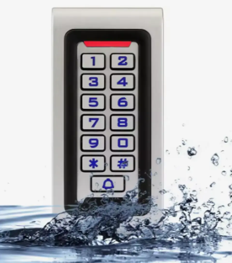 Teclado de control de acceso metálico 2
