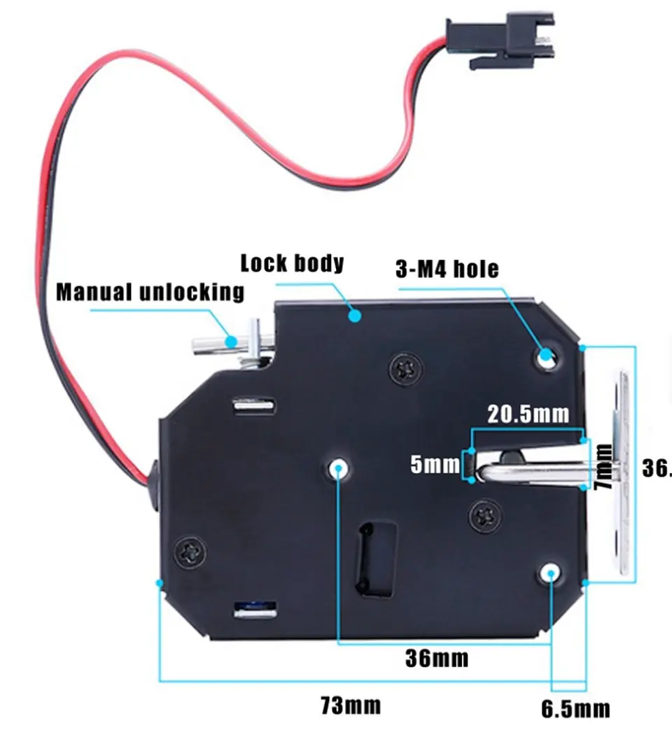 Cerradura para Locker 4