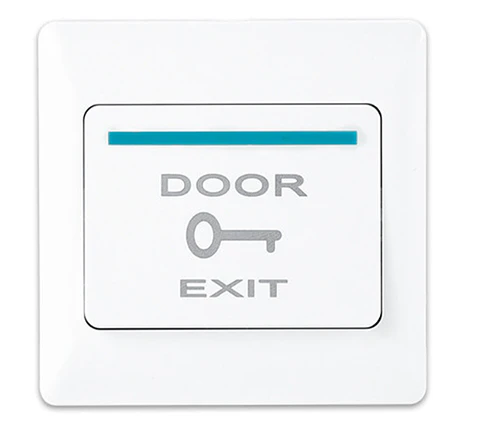 Botón de Salida Plástico NO - Con Base