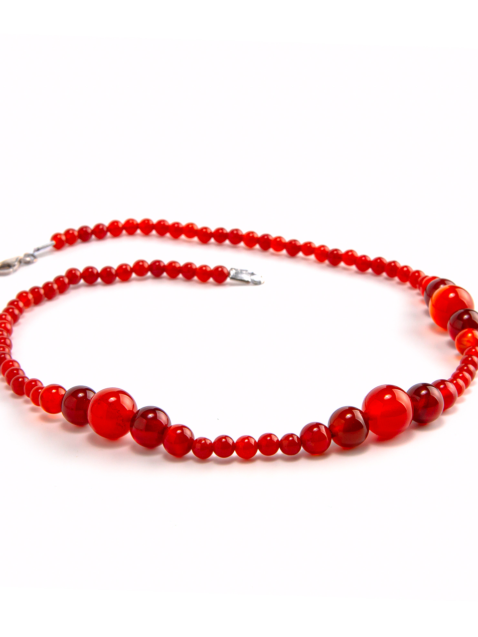 Collar de piedras ágata cornalina 4