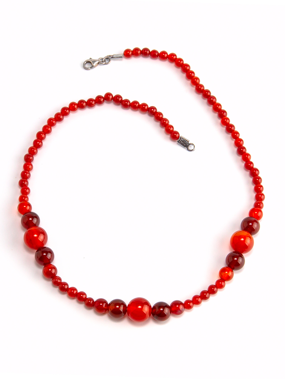 Collar de piedras ágata cornalina 5