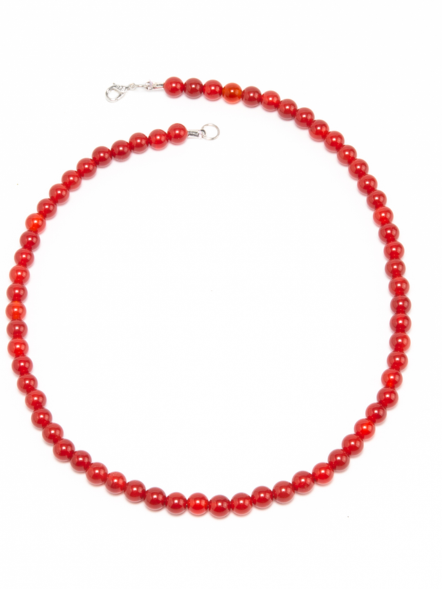 Collar de piedras ágata cornalina 2