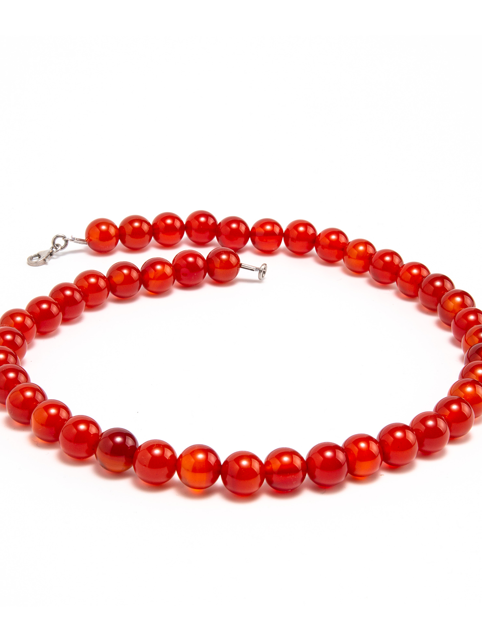 Collar de piedras ágata cornalina 1